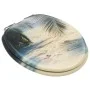 Toilet Seat Lid Soft Close 2 Pcs MDF Beach Design by vidaXL, Toilet and bidet seats - Ref: Foro24-3056416, Price: 103,61 €, D...