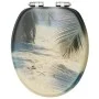 Toilet Seat Lid Soft Close 2 Pcs MDF Beach Design by vidaXL, Toilet and bidet seats - Ref: Foro24-3056416, Price: 103,61 €, D...