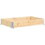 Blumenbeet aus massivem Kiefernholz, 50 x 150 cm von vidaXL, Töpfe und Pflanzgefäße - Ref: Foro24-3055166, Preis: 61,53 €, Ra...