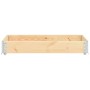 Blumenbeet aus massivem Kiefernholz, 50 x 150 cm von vidaXL, Töpfe und Pflanzgefäße - Ref: Foro24-3055166, Preis: 61,53 €, Ra...