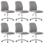 Sillas de comedor 6 unidades tela gris claro de vidaXL, Sillas de comedor - Ref: Foro24-3056540, Precio: 328,22 €