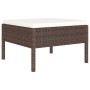 6-piece garden furniture set and brown synthetic rattan cushions by vidaXL, Garden sets - Ref: Foro24-3056961, Price: 568,82 ...