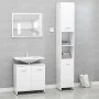 3-teiliges Badezimmermöbelset aus weißem Holzwerkstoff von vidaXL, Badezimmermöbel - Ref: Foro24-3056916, Preis: 134,79 €, Ra...