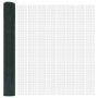 Reja con postes Verde 1.4 x 10 m Acero