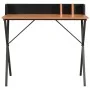 Schwarzer und brauner Schreibtisch 80x50x84 cm von vidaXL, Schreibtische - Ref: Foro24-20274, Preis: 77,14 €, Rabatt: %