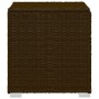 Gartenliegen und Tisch 3 Stück braunes synthetisches Rattan von vidaXL, Liegen - Ref: Foro24-3057663, Preis: 315,30 €, Rabatt: %