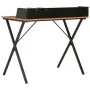 Schwarzer und brauner Schreibtisch 80x50x84 cm von vidaXL, Schreibtische - Ref: Foro24-20274, Preis: 77,14 €, Rabatt: %