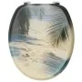 Toilet seats with lid 2 units MDF beach design by vidaXL, Toilet and bidet seats - Ref: Foro24-3056410, Price: 77,37 €, Disco...