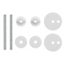 WC-Sitze mit Deckel 2 Stück MDF Stranddesign von vidaXL, Toiletten- und Bidetsitze - Ref: Foro24-3056410, Preis: 82,53 €, Rab...
