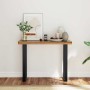 Mesa consola de teca 100x35x75 cm
