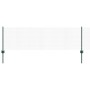 Reja con postes Verde 0.6 x 25 m Acero