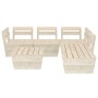 Palettenmöbel für den Garten 6 Stück imprägniertes Tannenholz von vidaXL, Gartensets - Ref: Foro24-3063722, Preis: 367,31 €, ...
