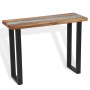 Mesa consola de teca 100x35x75 cm