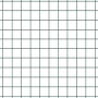 Reja con postes Verde 0.8 x 25 m Acero