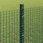 Reja con postes Verde 1.2 x 25 m Acero