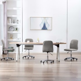 Esszimmerstühle 4 Einheiten hellgrauer Stoff von vidaXL, Essstühle - Ref: Foro24-3056530, Preis: 219,72 €, Rabatt: %