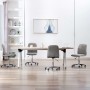 Dining chairs 4 units light gray fabric by vidaXL, dining chairs - Ref: Foro24-3056530, Price: 219,72 €, Discount: %