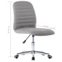 Esszimmerstühle 4 Einheiten hellgrauer Stoff von vidaXL, Essstühle - Ref: Foro24-3056530, Preis: 219,72 €, Rabatt: %