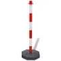 Set of 4 plastic chain barrier posts 10 m each by vidaXL, Safety signs - Ref: Foro24-3057525, Price: 70,42 €, Discount: %