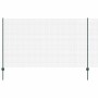 Reja con postes Verde 1.4 x 25 m Acero