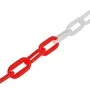 Set of 4 plastic chain barrier posts 10 m each by vidaXL, Safety signs - Ref: Foro24-3057525, Price: 70,42 €, Discount: %