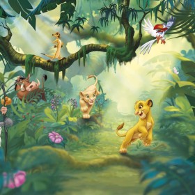 Komar Mural fotográfico El Rey León Lion King Jungle 368x254 cm