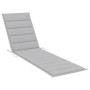 Liege mit Tisch und Kissen aus massivem Teakholz von vidaXL, Liegen - Ref: Foro24-3063022, Preis: 299,06 €, Rabatt: %