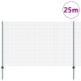 Reja con postes Verde 1.6 x 25 m Acero