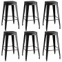 7-teiliges Barmöbelset in Schwarz und Weiß von vidaXL, Möbelsets für Küchen und Esszimmer - Ref: Foro24-3057443, Preis: 655,1...