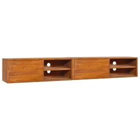 Wandmöbel aus massivem Teakholz 180x30x30 cm von vidaXL, TV-Möbel - Ref: Foro24-3057505, Preis: 179,24 €, Rabatt: %