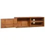 Wandmöbel aus massivem Teakholz 180x30x30 cm von vidaXL, TV-Möbel - Ref: Foro24-3057505, Preis: 179,24 €, Rabatt: %