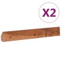 Mueble de TV de pared madera maciza de teca 180x30x30 cm de vidaXL, Muebles TV - Ref: Foro24-3057505, Precio: 184,46 €, Descu...