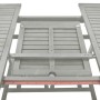5-piece solid acacia wood dining set for garden in gray color. by vidaXL, Garden sets - Ref: Foro24-3057907, Price: 540,40 €,...