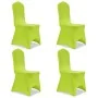 Elastischer Stuhlbezug 4 Einheiten grün von vidaXL, Abdeckungen - Ref: Foro24-131417, Preis: 25,39 €, Rabatt: %