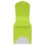 Elastischer Stuhlbezug 4 Einheiten grün von vidaXL, Abdeckungen - Ref: Foro24-131417, Preis: 25,39 €, Rabatt: %
