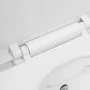Wall-mounted rimless toilet with hidden cistern, white ceramic. by vidaXL, Bathrooms - Ref: Foro24-3055348, Price: 403,41 €, ...