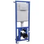 Inodoro WC de pared sin bordes cisterna oculta cerámica blanco de vidaXL, Baños - Ref: Foro24-3055348, Precio: 411,48 €, Desc...