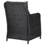 idaXL 9-piece black synthetic rattan garden dining set by vidaXL, Garden sets - Ref: Foro24-3057809, Price: 1,00 €, Discount: %