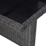 idaXL 9-piece black synthetic rattan garden dining set by vidaXL, Garden sets - Ref: Foro24-3057809, Price: 1,00 €, Discount: %