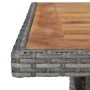 Gartenmöbel 5 Stück graues synthetisches Rattan und Akazie von vidaXL, Gartensets - Ref: Foro24-3058323, Preis: 376,41 €, Rab...
