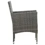 Gartenmöbel 5 Stück graues synthetisches Rattan und Akazie von vidaXL, Gartensets - Ref: Foro24-3058323, Preis: 376,41 €, Rab...