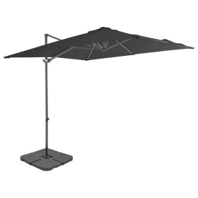 Sombrilla de jardín con base portátil gris antracita by vidaXL, Umbrellas - Ref: Foro24-276337, Price: 169,47 €, Discount: %