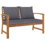 Gartenmöbel 5 Stück Kissen aus massivem Akazienholz von vidaXL, Gartensets - Ref: Foro24-3057787, Preis: 584,19 €, Rabatt: %