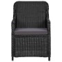 Garden dining set 9 pieces black synthetic rattan by vidaXL, Garden sets - Ref: Foro24-3057806, Price: 1,00 €, Discount: %