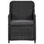 Garten-Essgruppe 9-teilig aus schwarzem synthetischem Rattan von vidaXL, Gartensets - Ref: Foro24-3057806, Preis: 1,00 €, Rab...