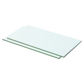 Regale 2 Einheiten transparente Glasscheibe 50x20 cm von vidaXL, Regale und Regale - Ref: Foro24-3051559, Preis: 29,90 €, Rab...