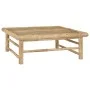 6-piece garden furniture set made of bamboo with cream white cushions by vidaXL, Garden sets - Ref: Foro24-3058209, Price: 71...