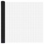 Reja con postes Gris 1.6 x 10 m Acero