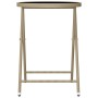 Garten-Bistro-Set 3-teilig PE-Rattan beige gehärtetes Glas von vidaXL, Gartensets - Ref: Foro24-3058380, Preis: 197,81 €, Rab...