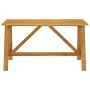 Juego de comedor para jardín 5 piezas madera maciza de acacia de vidaXL, Conjuntos de jardín - Ref: Foro24-3057844, Precio: 4...